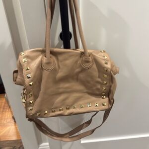 Neiman Marcus vegan leather studded purse